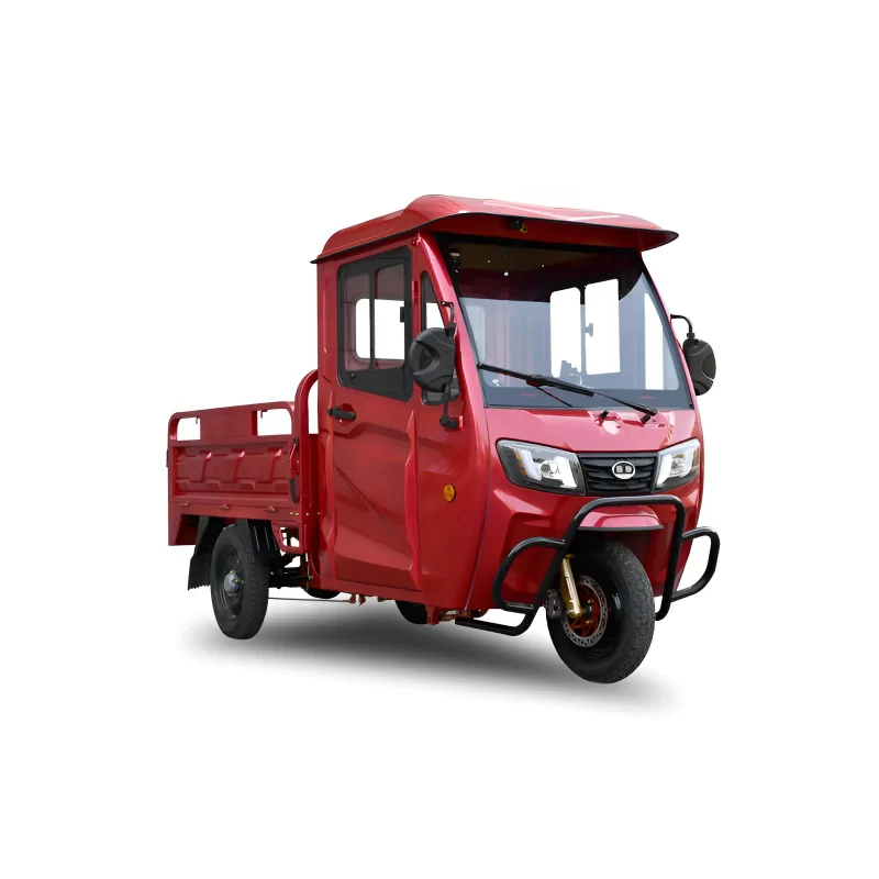 2000W 72V ক্লোজড কেবিন ইলেকট্রিক কার্গো ট্রাইসাইকেল বিক্রয়ের জন্য CN-EC-RL150BP