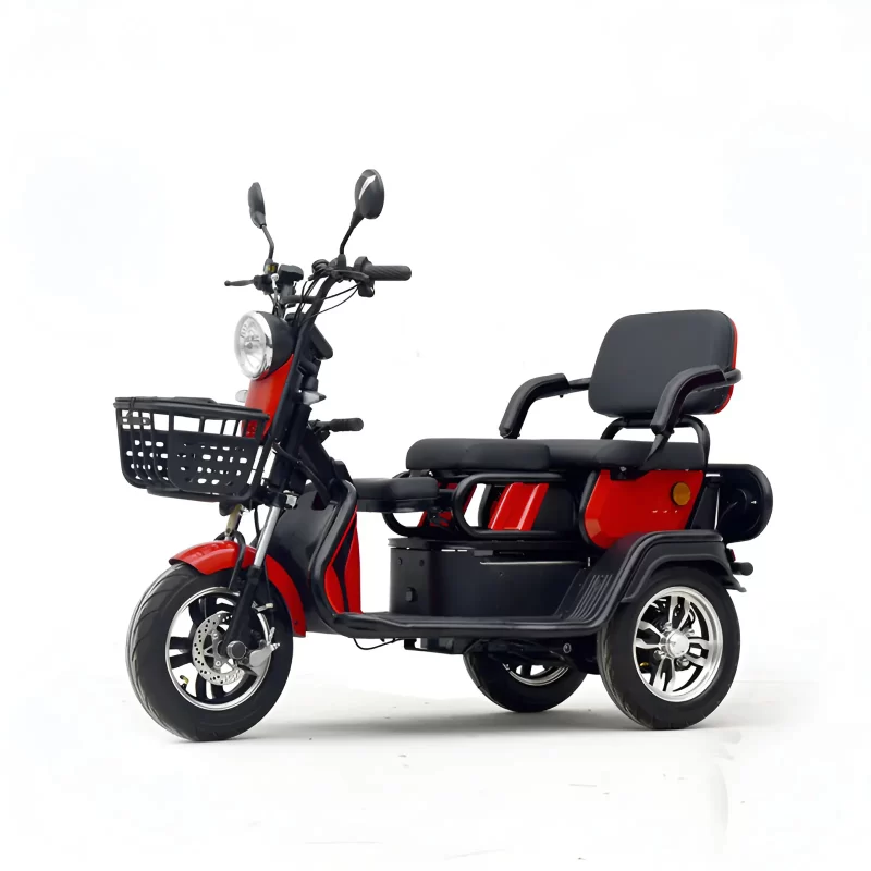 800W 60V ইলেকট্রিক ট্রাইসাইকেল প্যাসেঞ্জার CN-EC-A6